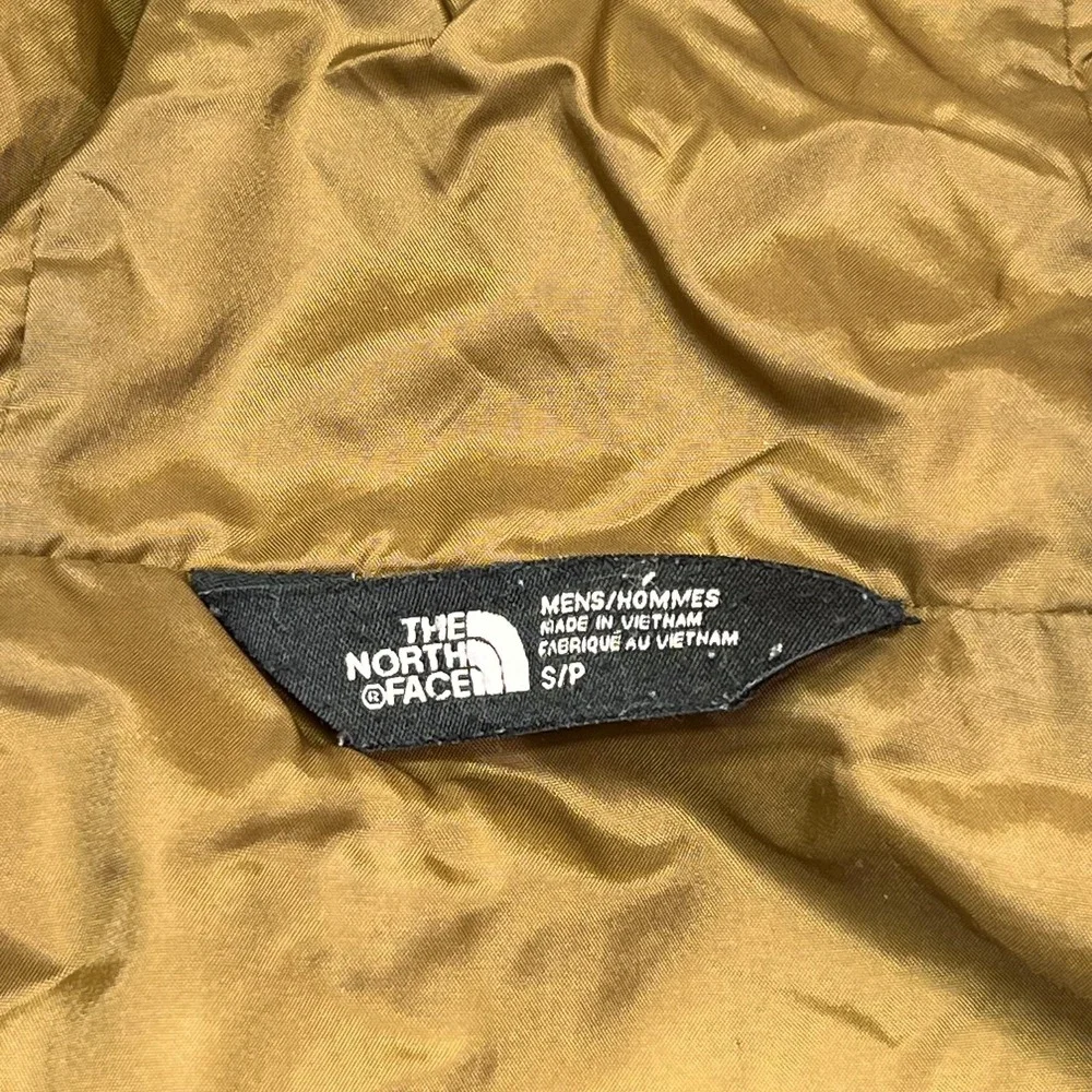 The North Face Jacket Mens Small Gray Hooded Insulated Full Zip Outdoor Hiking